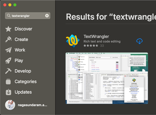 Textwrangler App For Mac